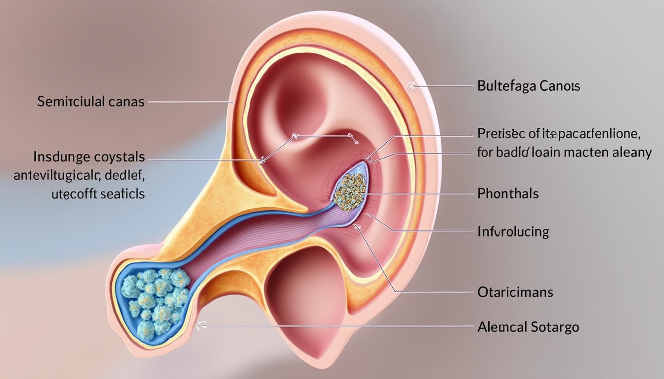 dĂ©couvrez tout sur les cristaux dans lâoreille : origines, symptĂŽmes typiques, traitements efficaces et nouveautĂ©s mĂ©dicales en 2025 pour soulager les vertiges et retrouver lâĂ©quilibre.